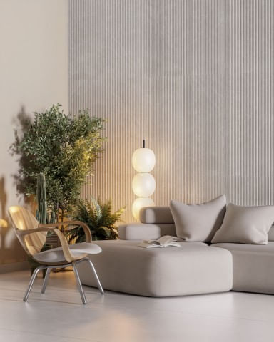 Revestimento 45x90 Aris Gris Armani Acetinado Retificado Biancogres - Imagem 3